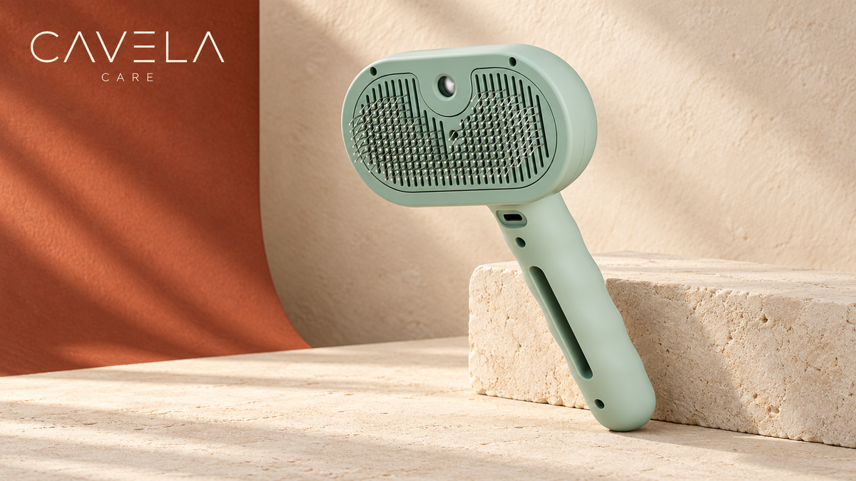 MistGroom Misting Pet Brush